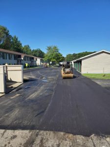 Commercial Parking Lot After